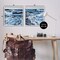 Stupell Industries Breaking Ocean Waves 2 pc Framed Giclee Wall Art Set Design by Melissa Wang